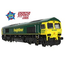 Bachmann 50-001SFX Class 66 No. 66515 Freightliner Green DCC Sound Fitted Deluxe
