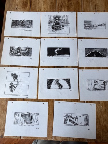 Goonies storyboards - goonies,