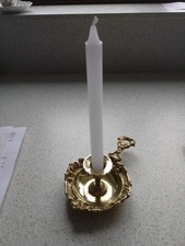 Vintage French Solid Brass