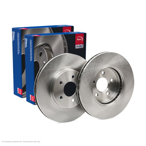 Apec front brake discs - front, for