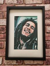 Bob marley picture Print Pop Art Wall Art Tribute 
