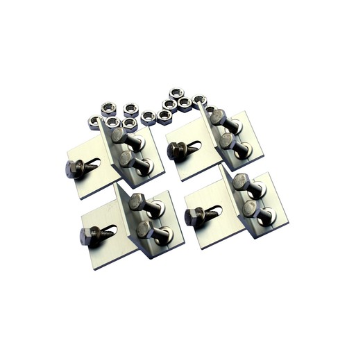 Metal solar panel brackets - x,