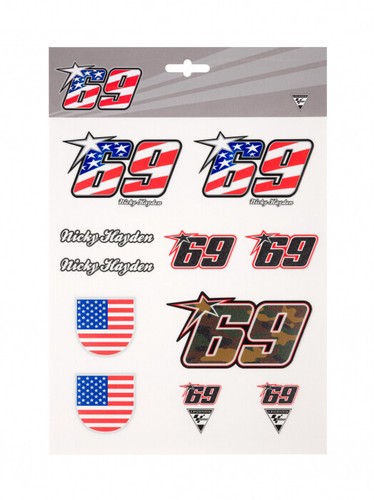 Nicky hayden official sticker - official,