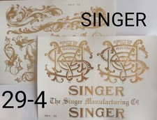 Restoration decals for SINGER