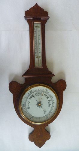 Antique wall barometer - antique,