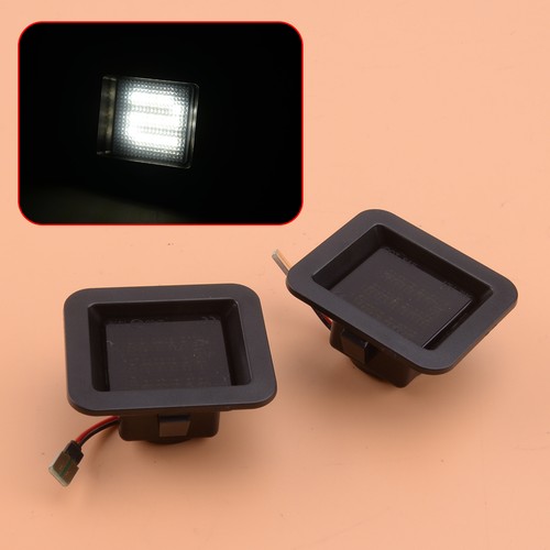 Car smoked led number - smoked,