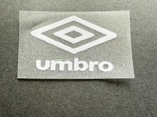 White umbro logo retro for - umbro,