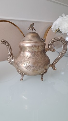 Antique silverplated jug pot - silverplated,