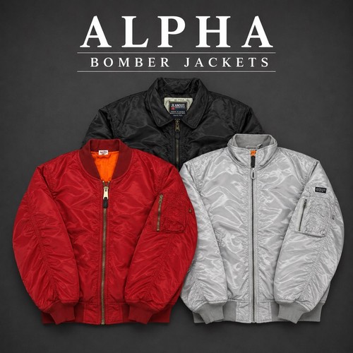 Alpha bomber jacket - bomber,