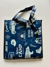 Japanese Camping Picnic Mat Foldable Outdoor Rug with Tent & Bear Graphics