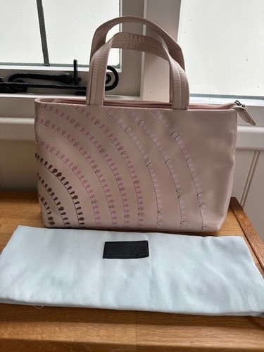Radley pale pink leather grab - radley,