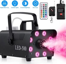 500W Smoke Fog Machine RGB
