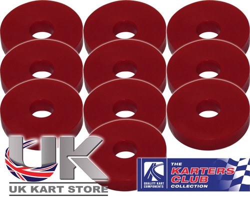 Rubber washers 6mm 4mm - 6mm, x