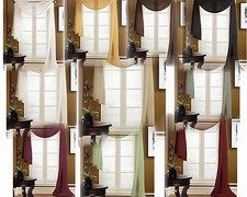 1 PC SCARF VALANCE TOPPER