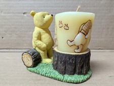 Winnie The Pooh Tealight Candlestick Holder with Pooh Candle Rainbow CP8950