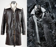 Batman The Dark Knight Rises Bane Jacket Cosplay Costume Halloween Carnival NEW