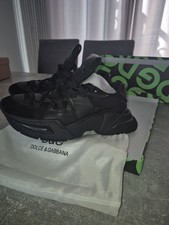D&G  BLACK  Trainers Size 7