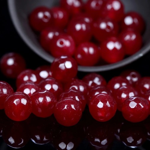 Natural gemstone round spacer - gemstone,