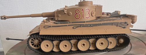 Tiger tank model plastic - model,