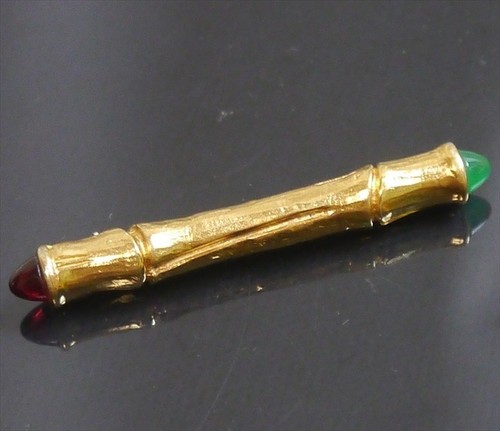 Authentic chanel bamboo - bamboo, brooch