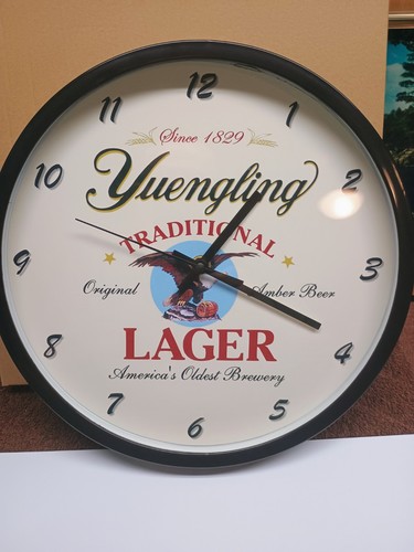 Yuengling inch wall - 12, clock