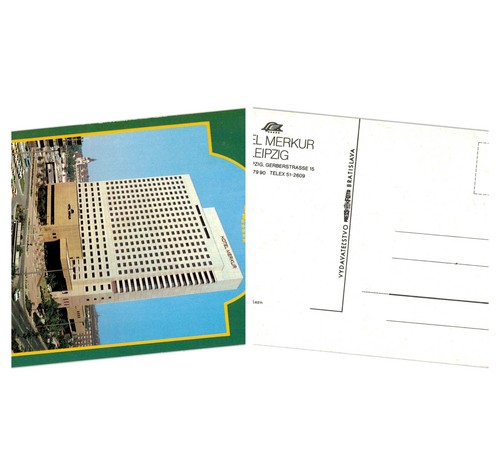 Postcard hotel merkur - postcard,