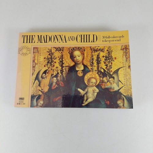 The madonna and - madonna, postcard