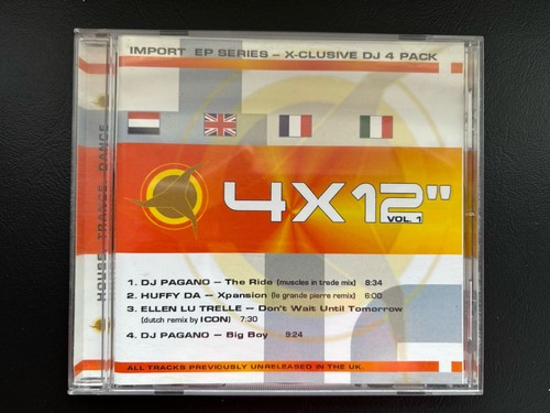 Clubscene records 4x12 vol - records,