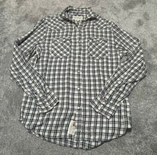 Ralph Lauren Denim Supply Western Shirt Pearl Snap Buttons Size Medium