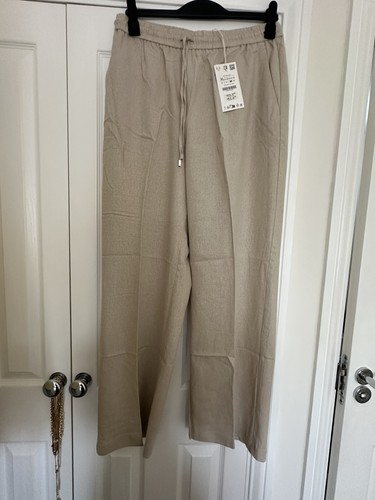 Zara ladies beige - beige, linen