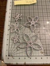 Poinsettia flowers die set ref7688 ^^SALE^^