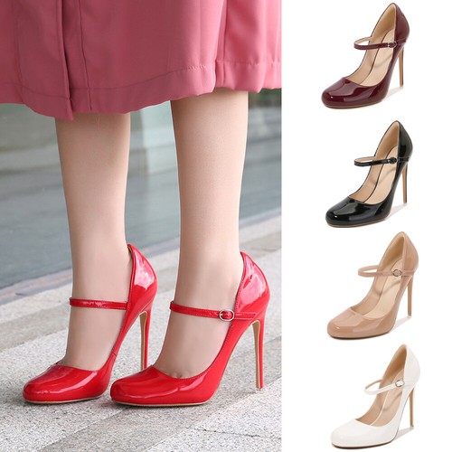 Strap men heels round toe - heels,