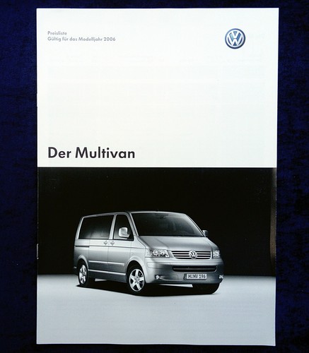 Bus multivan price - vw, list