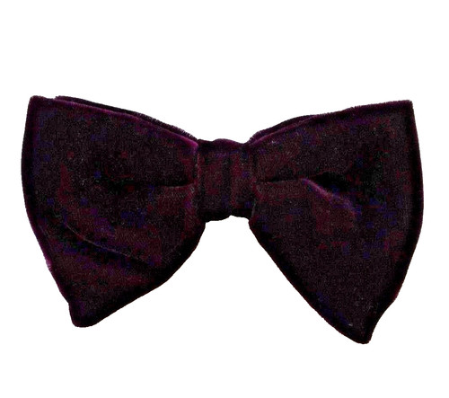 Bow tie vintage velvet - tie,