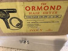 Vintage  Ormond Hair Dryer In Case