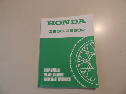 Workshop manual manuel - manual,