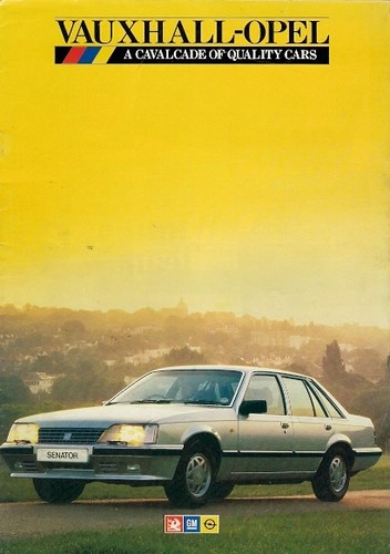 Vauxhall opel range 1985 - vauxhall, 1985-1986