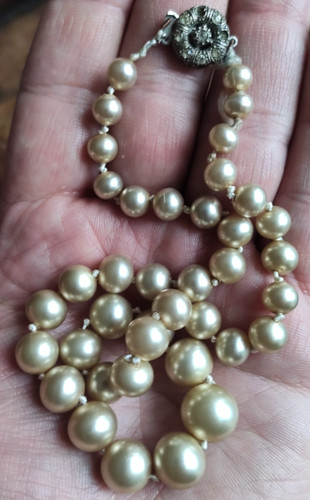 Antique silver clasp knotted - antique,