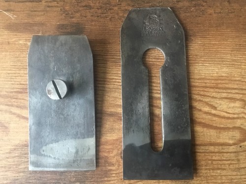 Vintage sorby plane iron - i,