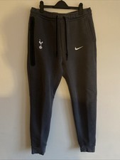 Grey Tottenham hotspur Spurs player issue Nike tracksuit bottoms size L