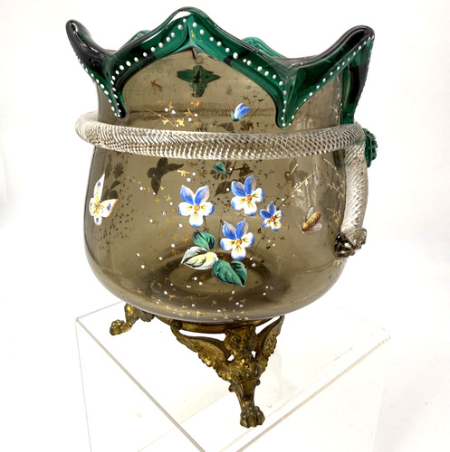 Exquisite antique moser glass - exquisite,