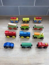 Wooden Train & Vehicle Bundle