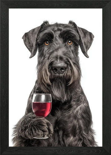 Giant schnauzer with - giant,