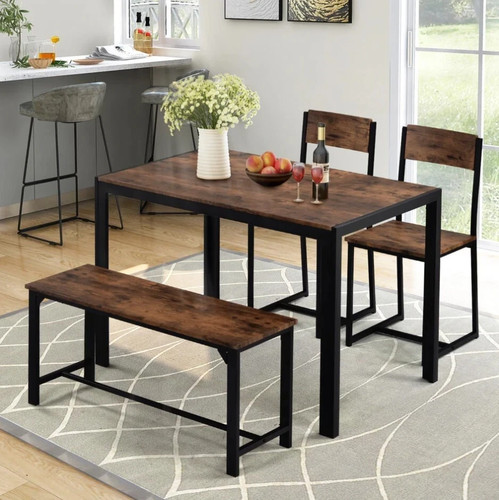 Dining table and chairs set - dining,