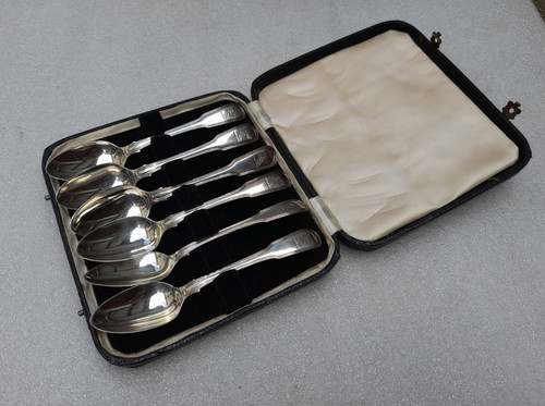 Set six antique - of,