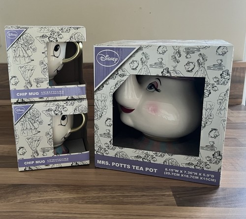 Disney mrs potts - disney, ceramic