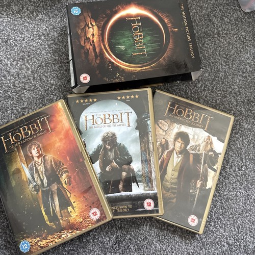 The hobbit trilogy - hobbit, dvd.