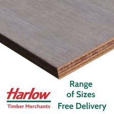 Marine Plywood Ply Sheets 6mm 9mm 12mm 18mm 25mm BS1088 Grade WBP Hardwood New