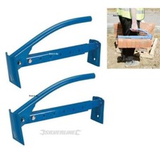Silverline Brick Tongs 2x