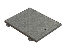 900x600mm Opening Solid Top Manhole Cover - Sealed & Locking 